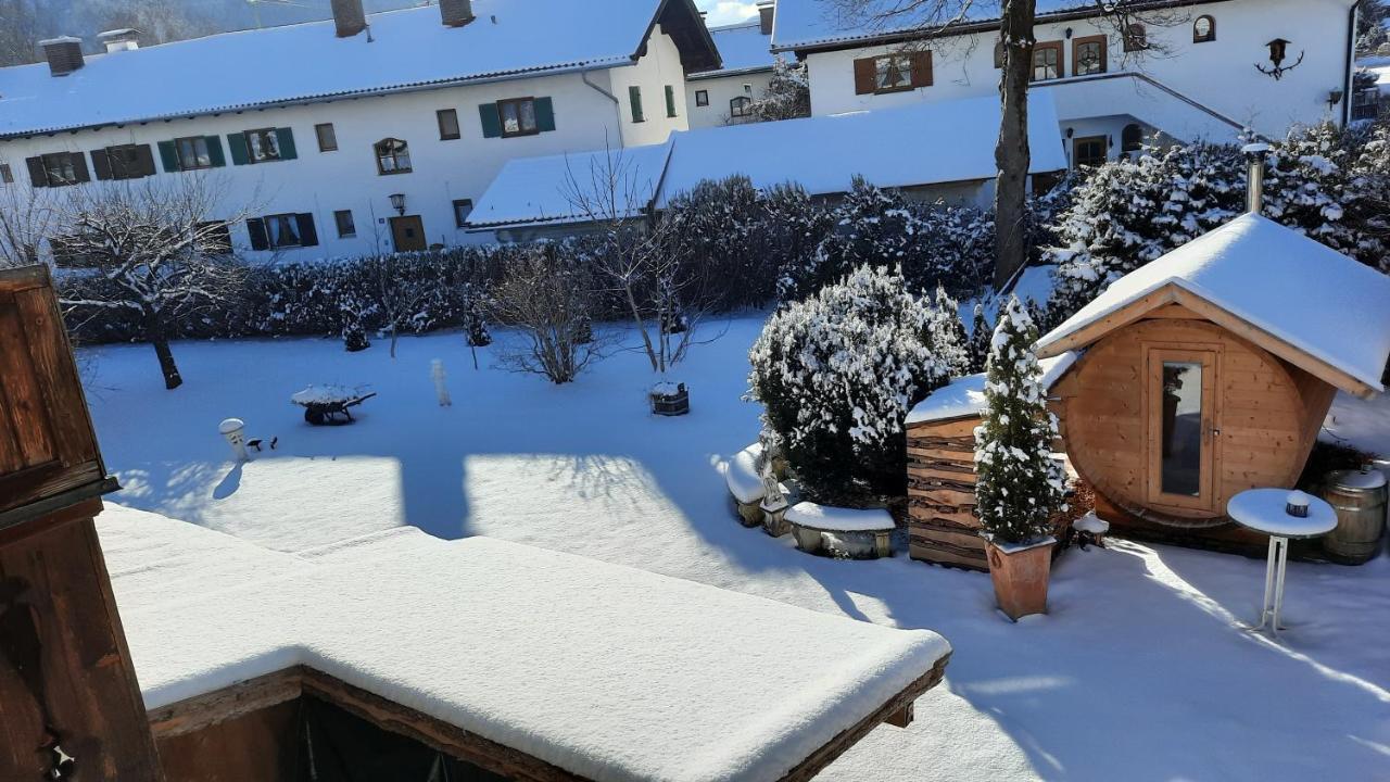 Ferienwohnung Wörnerblick Mittenwald Exterior foto